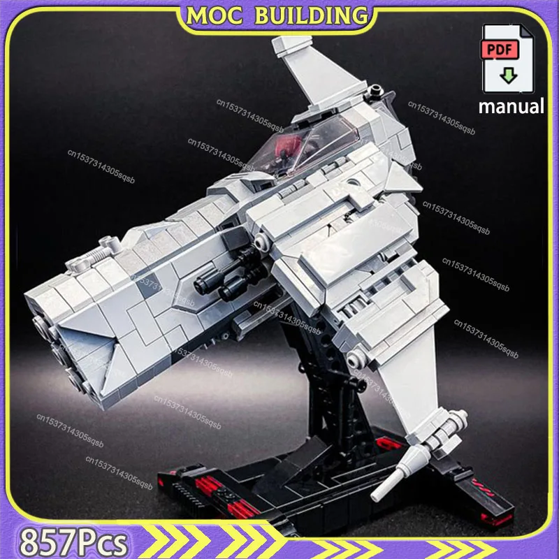 MOC Строительные блоки Звездный фильм Космический истребитель Модель DIY Творческая сборка Технология Кирпичи Игрушка в подарок
MOC Строительные блоки Звездный фильм Космический истребитель Модель DIY Творческая сборка Технология Кирпичи Игрушка в подарок