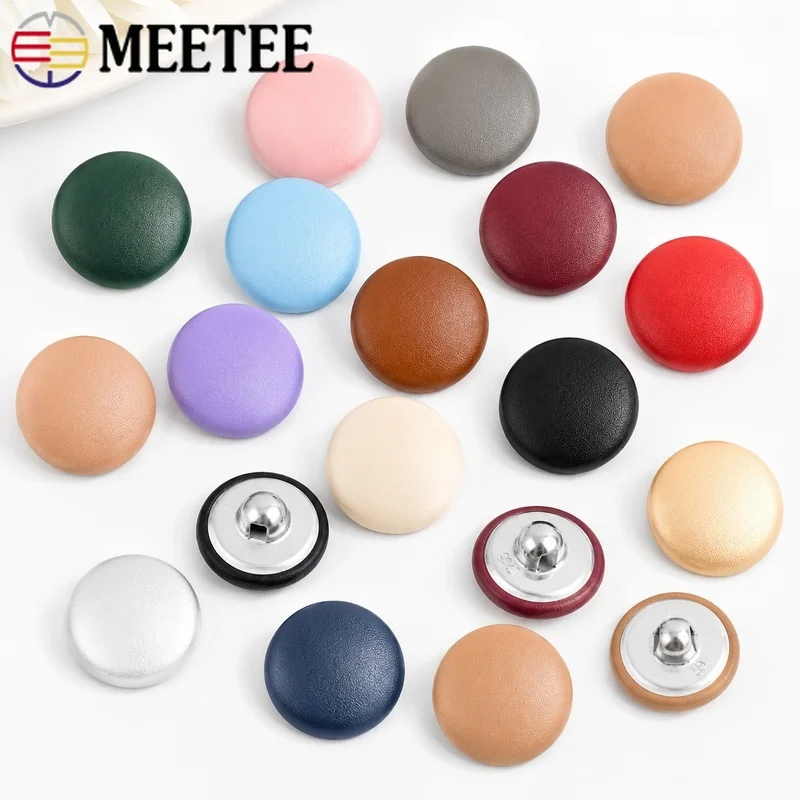 50Pcs 11-28mm Leather Covered Button Round Shank Jacket Coat Garment Decorative Buckles Tailor Sewing Repair Accessories Craft
50Pcs 11-28mm Leather Covered Button Round Shank Jacket Coat Garment Decorative Buckles Tailor Sewing Repair Accessories Craft