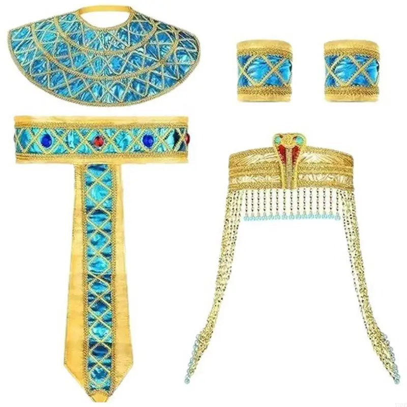 Y3NE Egyptian Halloween Cosplay Costume Accessory Egyptian Snake Headpiece Egyptian Wand Egyptian Belt Snake Bracelet Cuffs
Y3NE Egyptian Halloween Cosplay Costume Accessory Egyptian Snake Headpiece Egyptian Wand Egyptian Belt Snake Bracelet Cuffs