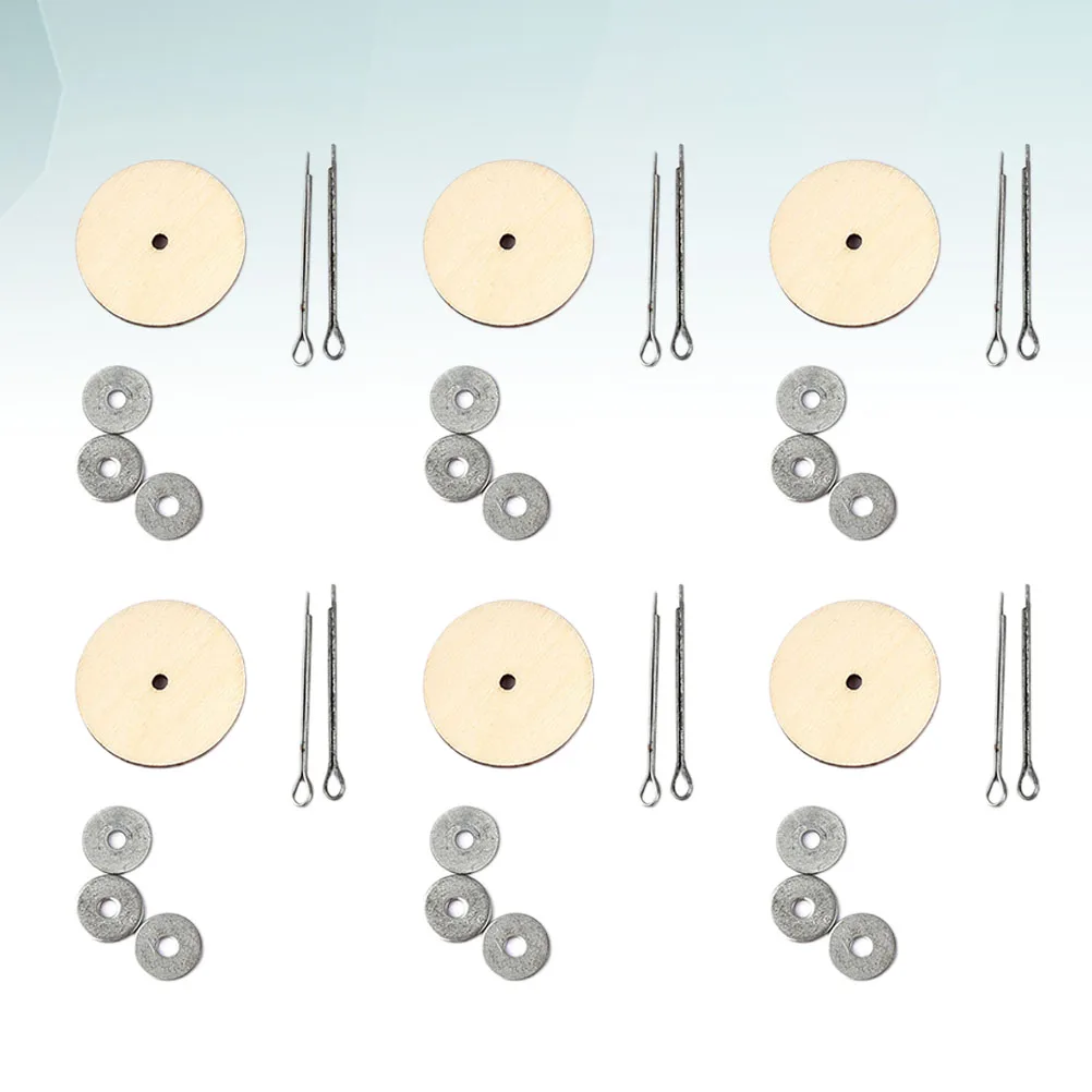 20 Sets Wooden Rotary Joint Accessories for Making Craft Joints Bear Toys Animal Crafts Flexible Movement
20 Sets Wooden Rotary Joint Accessories for Making Craft Joints Bear Toys Animal Crafts Flexible Movement