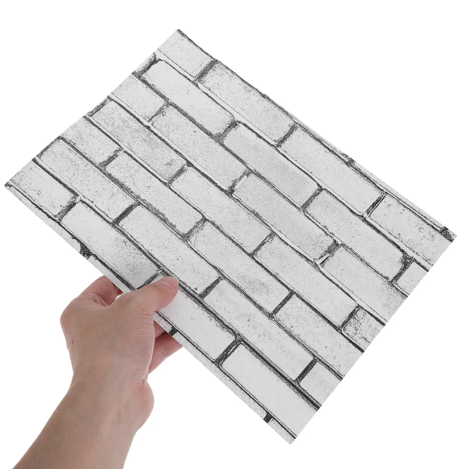 12 Sheets Self-Adhesive Miniature Dollhouse Wallpaper Flooring Sheets Brick Texture Peel and Stick for 1:12 Scale Interior Decor
12 Sheets Self-Adhesive Miniature Dollhouse Wallpaper Flooring Sheets Brick Texture Peel and Stick for 1:12 Scale Interior Decor