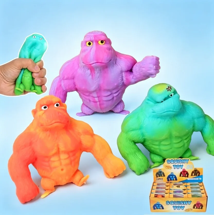 Super Stretchy Gorilla Monkey Squeeze Fidget Toy Fluffy Squishy Sensory Stress Anxiety Relief Toy Anti-Stress Fidget Gadget
Super Stretchy Gorilla Monkey Squeeze Fidget Toy Fluffy Squishy Sensory Stress Anxiety Relief Toy Anti-Stress Fidget Gadget