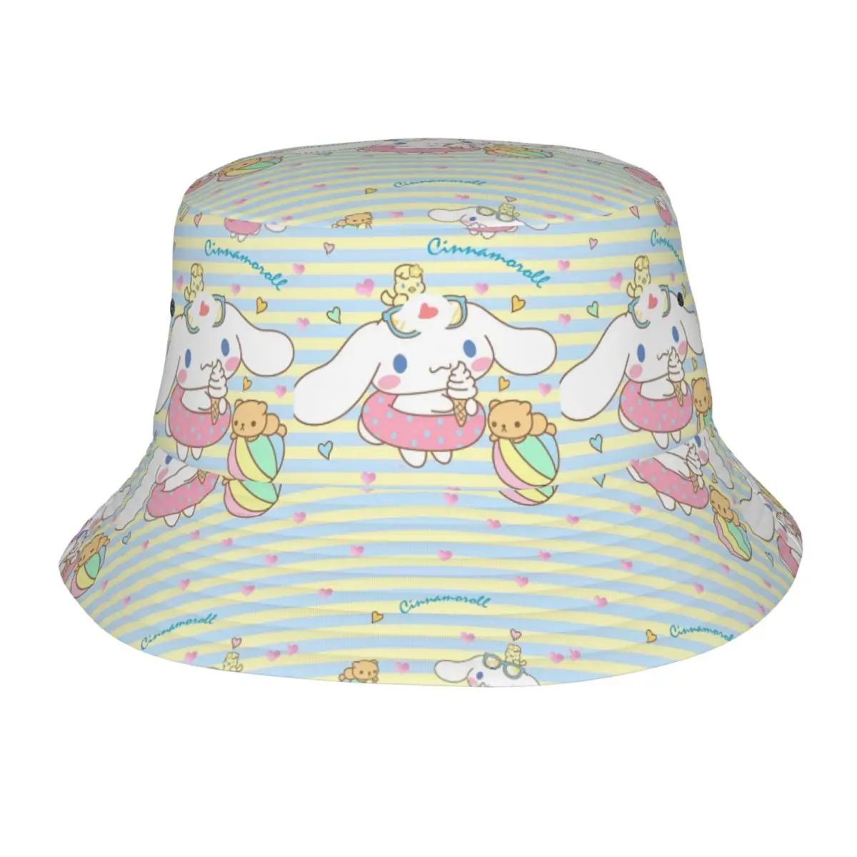 Cute Cinnamoroll Anime Bucket Hat Animal Print Streetwear Fisherman Caps Portable Travel Sun Hats For Unisex Korean Printed Cap
Cute Cinnamoroll Anime Bucket Hat Animal Print Streetwear Fisherman Caps Portable Travel Sun Hats For Unisex Korean Printed Cap