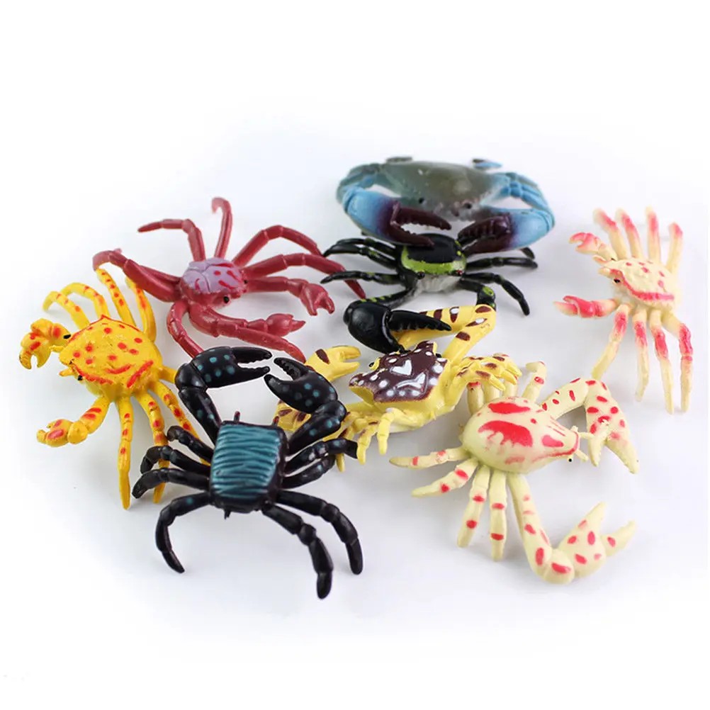 8Pcs Sea Crab Simulation Plastic Marine Animal Set Educational Cognitive Learning Gift for Kids Sea Animal Model
8Pcs Sea Crab Simulation Plastic Marine Animal Set Educational Cognitive Learning Gift for Kids Sea Animal Model