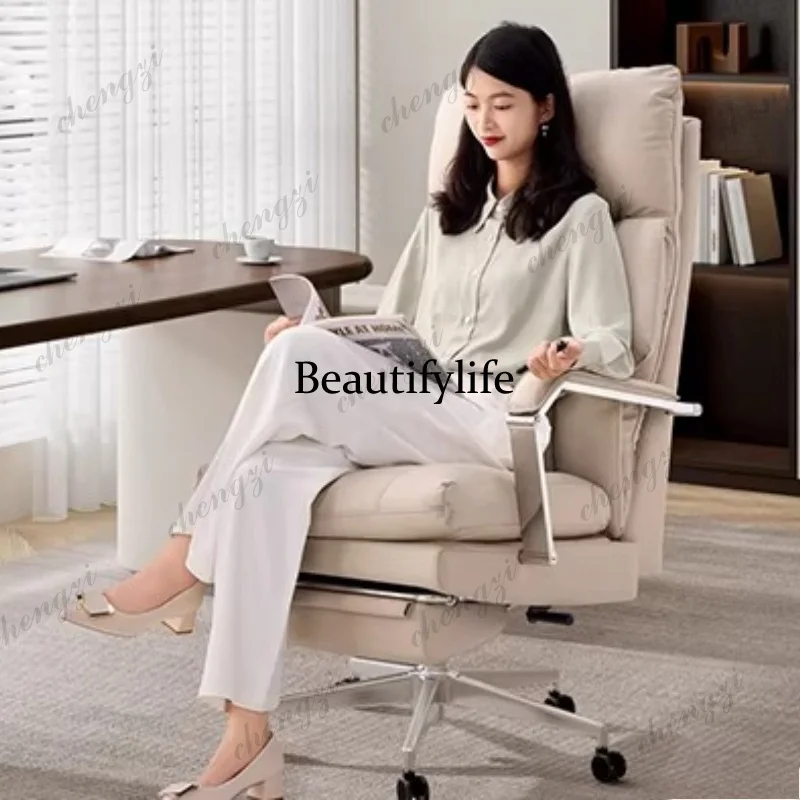 Designer Computer Office Chair Ergonomic Comfortable Luxury Modern Office Chair Backrest Relaxing Silla Oficina Home Furniture
Designer Computer Office Chair Ergonomic Comfortable Luxury Modern Office Chair Backrest Relaxing Silla Oficina Home Furniture