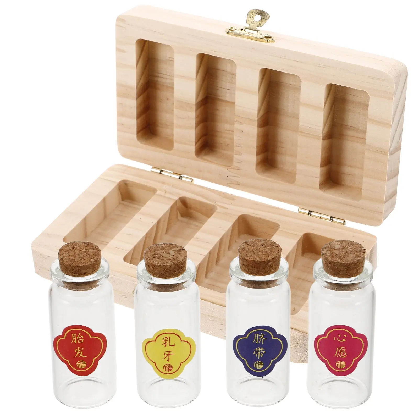 1 set Baby Keepsake Storage Box for First Hair Cut Cord Mil Tooth Wood Kids Souvenirs Beige Large Capacity
1 set Baby Keepsake Storage Box for First Hair Cut Cord Mil Tooth Wood Kids Souvenirs Beige Large Capacity