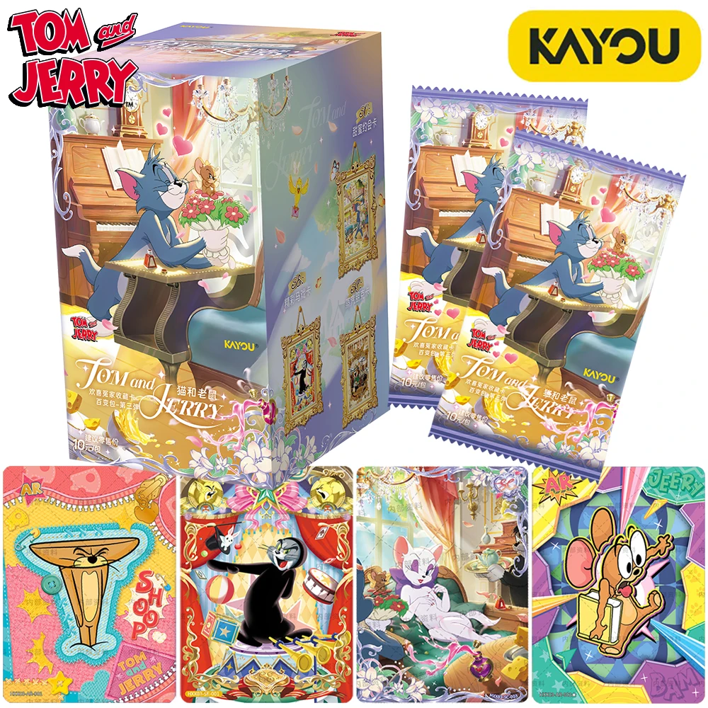 New Kayou Original Tom and Jerry Collection Card Family Comedy Anime Popular Cartoon Star Limited Card Children's Hobbies Gift
New Kayou Original Tom and Jerry Collection Card Family Comedy Anime Popular Cartoon Star Limited Card Children's Hobbies Gift