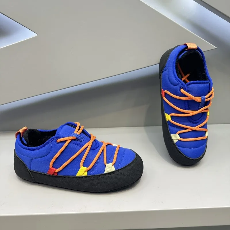 Fashion Cloth Lace-up Decorative Platform Snow Boots Winter Women Suede Casual Shoes Thickened Warm Flat Shoes
Fashion Cloth Lace-up Decorative Platform Snow Boots Winter Women Suede Casual Shoes Thickened Warm Flat Shoes