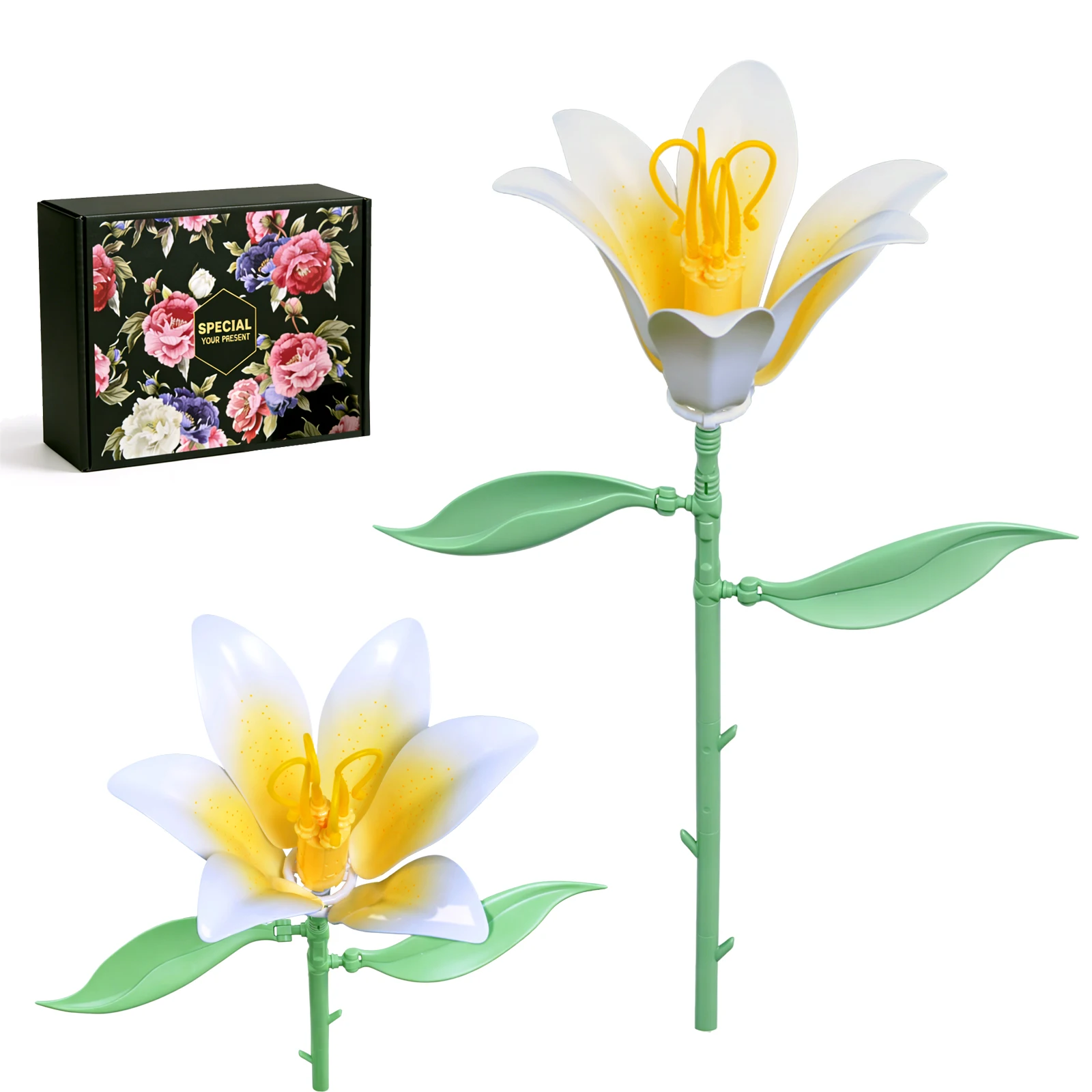 6 Flower Building Blocks,DIY Make Your Own Favorite Bouquet Creative Floral Decor Home Ornament Holiday Handmade Gif
6 Flower Building Blocks,DIY Make Your Own Favorite Bouquet Creative Floral Decor Home Ornament Holiday Handmade Gif