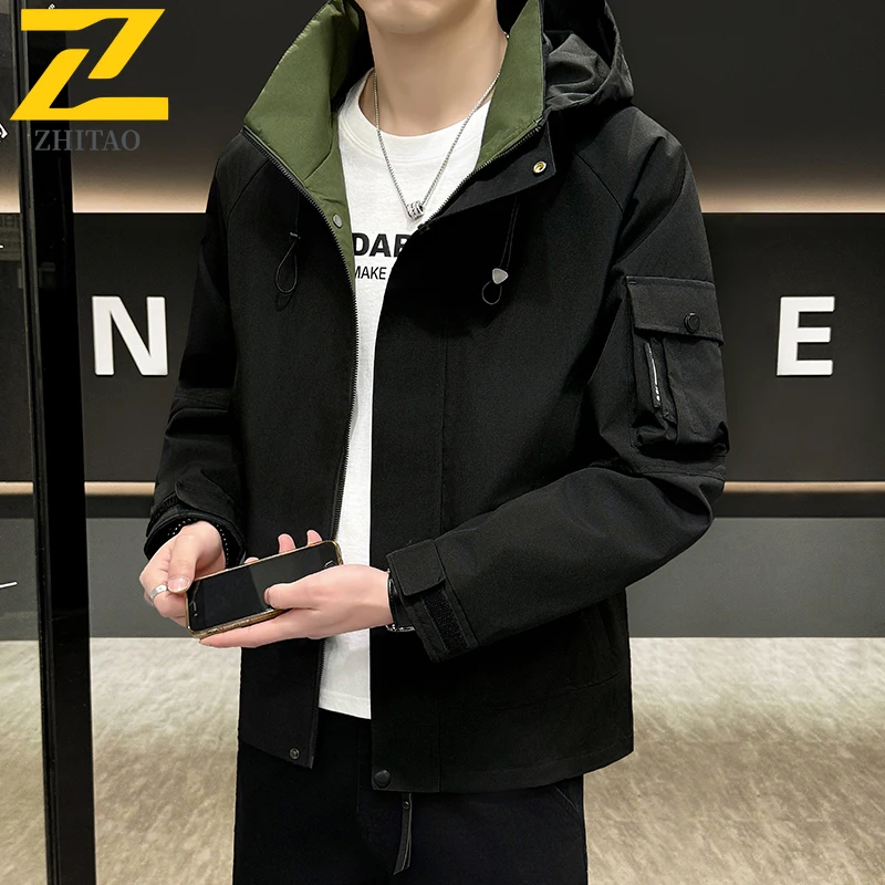 Fashion Men's Casual Windbreaker Jackets Hooded Jacket Man Waterproof Outdoor Soft Shell Autumn Coat Clothing Warm Work Clothes
Fashion Men's Casual Windbreaker Jackets Hooded Jacket Man Waterproof Outdoor Soft Shell Autumn Coat Clothing Warm Work Clothes