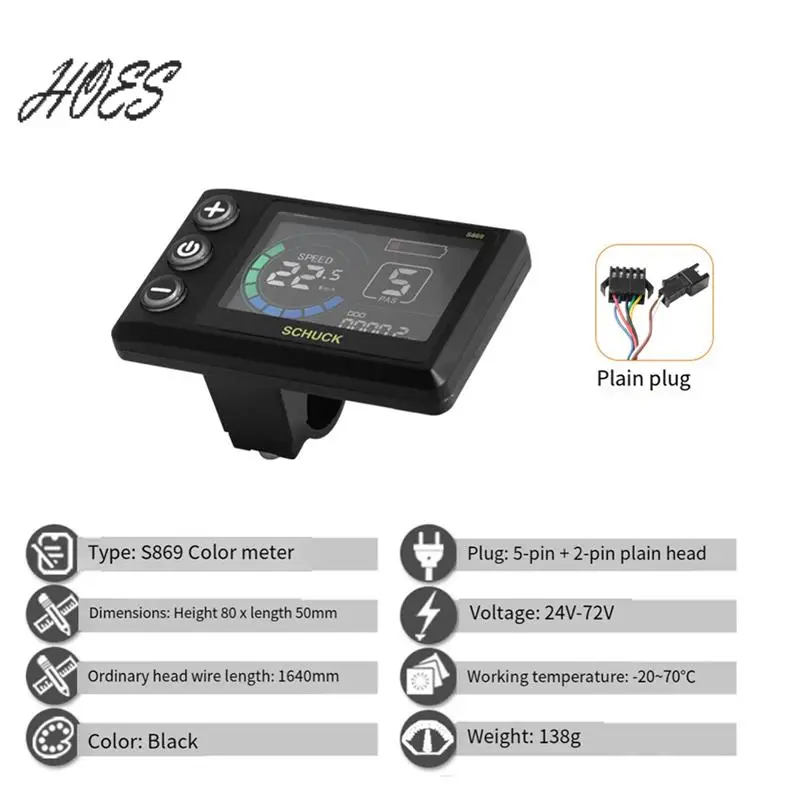 HOES-Electric Bicycle Kit With 36V 48V 26A 3 Mode Sinewave Controller With S869 LCD Display And Thumb Throttle For Ebike
HOES-Electric Bicycle Kit With 36V 48V 26A 3 Mode Sinewave Controller With S869 LCD Display And Thumb Throttle For Ebike