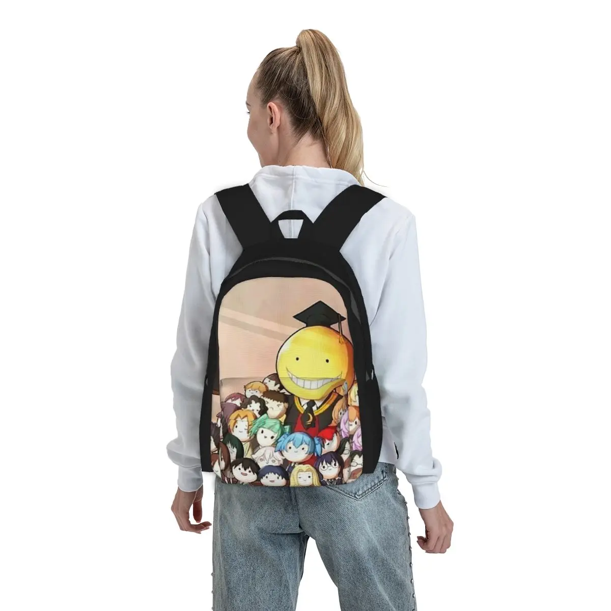 Assassination Classroom Octopus Koro Sensei Backpack Boys Girls BookBag Children School Bag Laptop Shoulder Bags for Men Women
Assassination Classroom Octopus Koro Sensei Backpack Boys Girls BookBag Children School Bag Laptop Shoulder Bags for Men Women