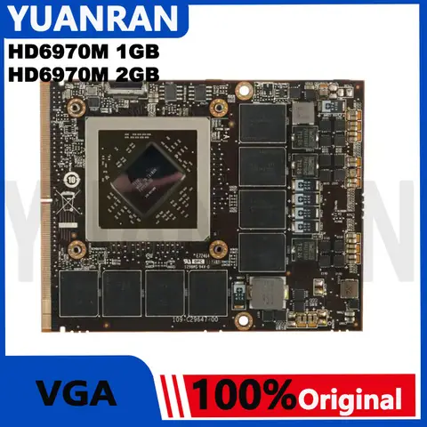Original HD6970 HD6970m HD 6970 6970M 1G 1GB 2GB VRAM Graphic VGA Video Card GPU 109-C29657-10 216-0811000