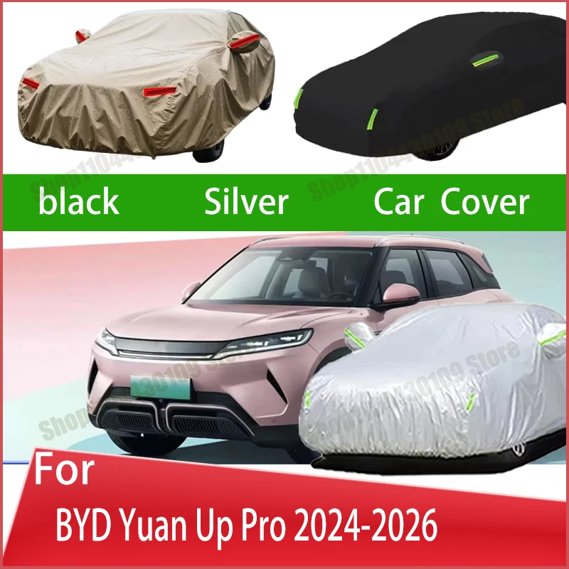 For BYD Yuan Up Pro 2024-2026 Outdoor Waterproof Snowproof Sunshade Car Cover 210T Custom Protection Storm Hood
For BYD Yuan Up Pro 2024-2026 Outdoor Waterproof Snowproof Sunshade Car Cover 210T Custom Protection Storm Hood