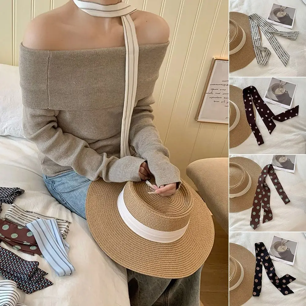Fashion Korean Long Silk Scarf Summer Thin and Narrow Long Ribbon Belt Tie Y2k Versatile Bags Handle Decor For Women
Fashion Korean Long Silk Scarf Summer Thin and Narrow Long Ribbon Belt Tie Y2k Versatile Bags Handle Decor For Women