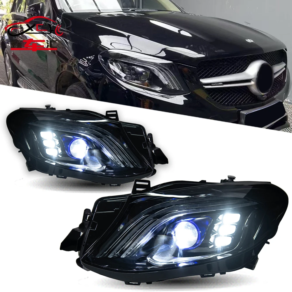 Headlights For Benz ML -class LED 2012-2015 Head Lamp ML LED Car Styling DRL Signal Projector Lens Auto Accessories
Headlights For Benz ML -class LED 2012-2015 Head Lamp ML LED Car Styling DRL Signal Projector Lens Auto Accessories