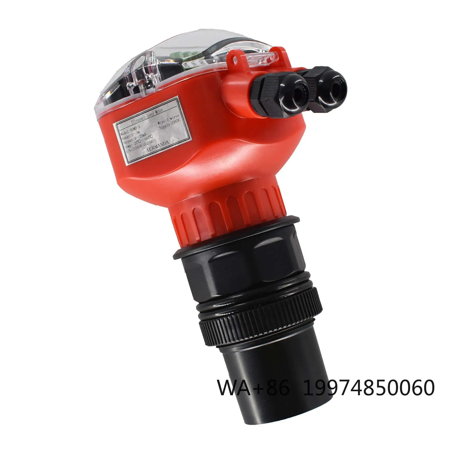 Ultrasonic Level Meter Ultrasonic Level Transmitter Sensors RS485 MODBUS RTU Water Depth Measurement
Ultrasonic Level Meter Ultrasonic Level Transmitter Sensors RS485 MODBUS RTU Water Depth Measurement