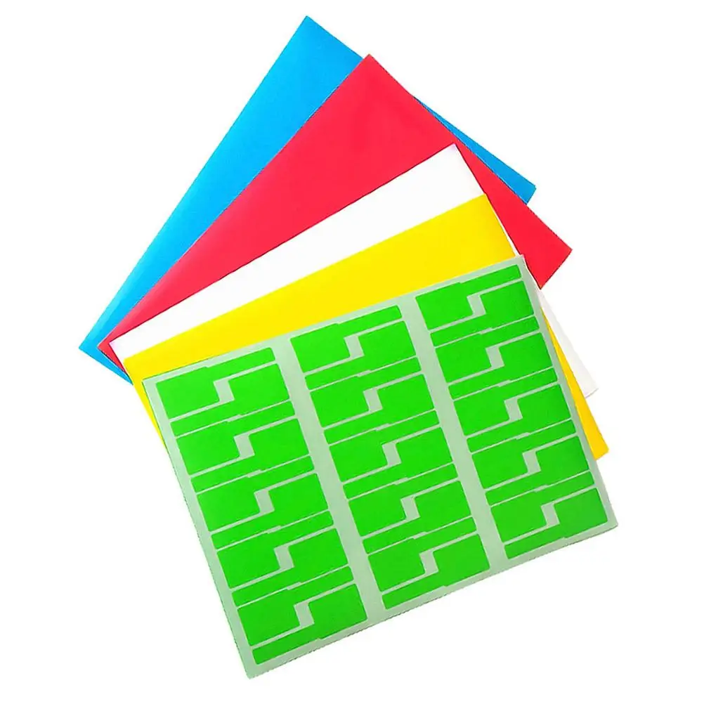 10 Pcs Sticker Labels Network Cable Stickers A4 Size Multi-color Blank Multicolor Solid Stationery
10 Pcs Sticker Labels Network Cable Stickers A4 Size Multi-color Blank Multicolor Solid Stationery