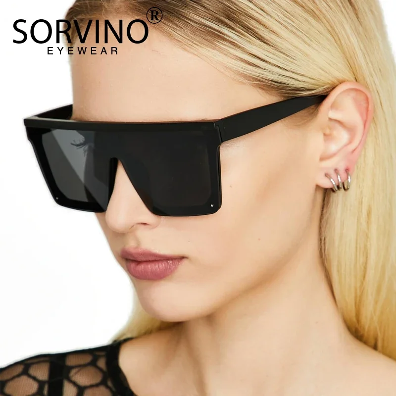 SORVINO Oversized Square Sunglasses Women Vintage Big Frame Fashion Men Sun Glasses Gradient Tortoiseshell Flat Top Shades UV400
SORVINO Oversized Square Sunglasses Women Vintage Big Frame Fashion Men Sun Glasses Gradient Tortoiseshell Flat Top Shades UV400