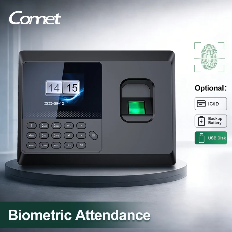 High-Speed Fingerprint Attendance System with Local Data Storage
High-Speed Fingerprint Attendance System with Local Data Storage