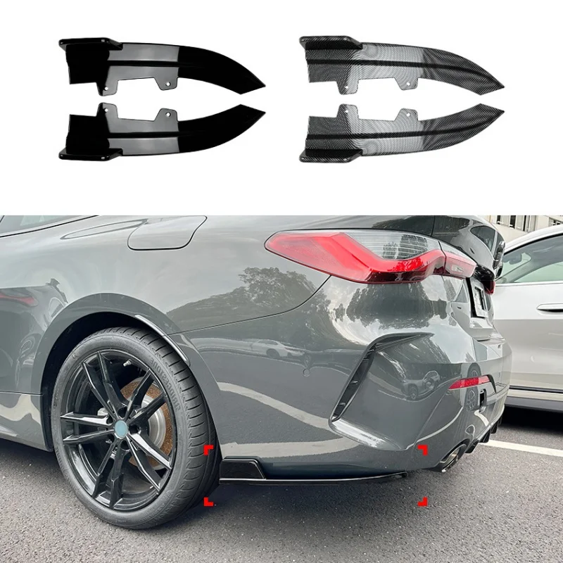 For BMW 4 Series G22 G23 Sport 2020+ ABS Glossy Black Carbon Look Body Kit Rear Bumper Diffuser Side Splitters Car Accessory Kit
For BMW 4 Series G22 G23 Sport 2020+ ABS Glossy Black Carbon Look Body Kit Rear Bumper Diffuser Side Splitters Car Accessory Kit