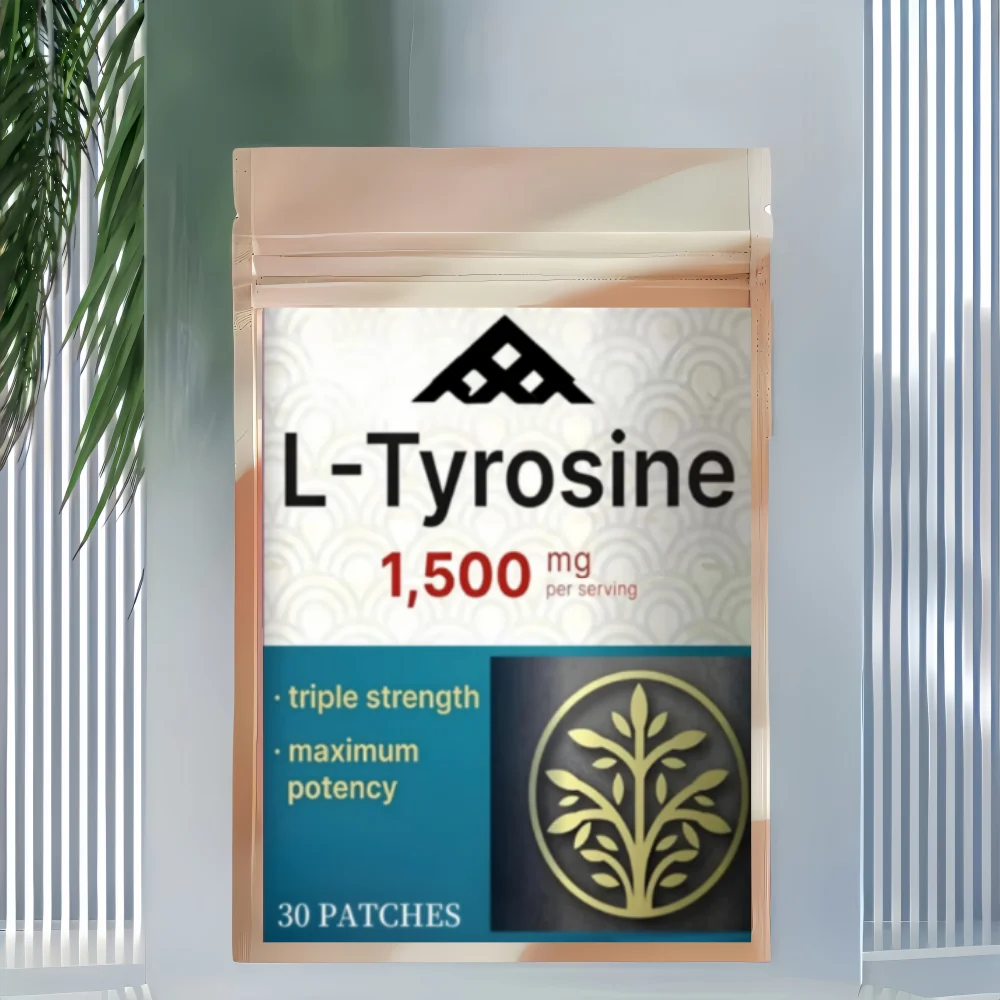 L-Tyrosine Transdermal Patches for Brain Health Focus & Energy Boost Support 30 Patches
L-Tyrosine Transdermal Patches for Brain Health Focus & Energy Boost Support 30 Patches