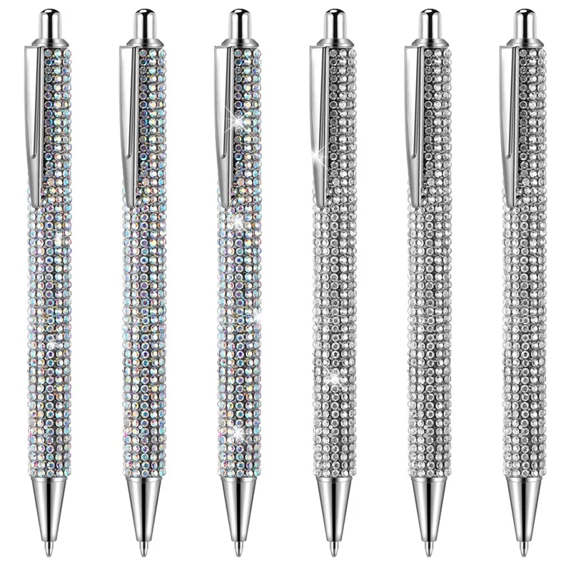 6Pcs Cute Pen Bling Diamond Pens Christmas Rhinestones Crystal Pens A
6Pcs Cute Pen Bling Diamond Pens Christmas Rhinestones Crystal Pens A