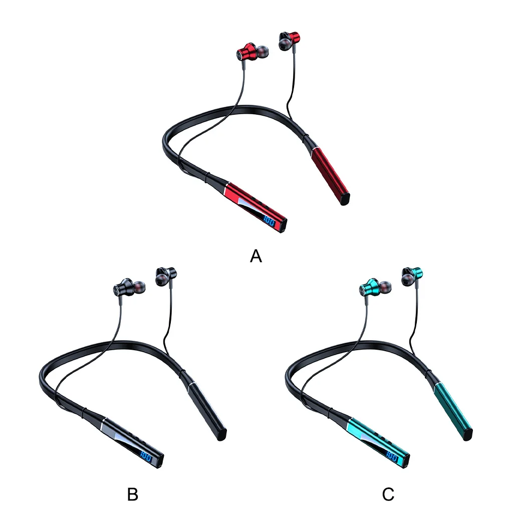 Wireless Earbuds In Ear Bluetooth-compatible Cellphone Earphone LED Waterproof Sweatproof Portable Headset Red
Wireless Earbuds In Ear Bluetooth-compatible Cellphone Earphone LED Waterproof Sweatproof Portable Headset Red