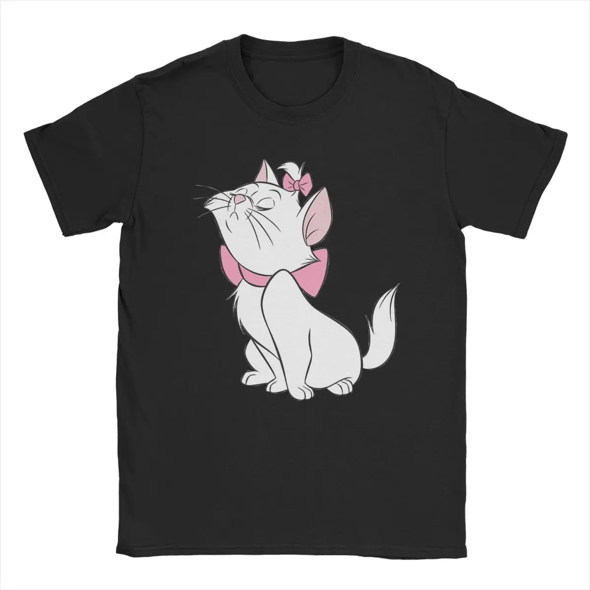 Cute Marie Aristocats Cartoon T-Shirts Men Women Vintage Cotton Tee Shirt Crewneck Short Sleeve T Shirts Gift Idea Tops
Cute Marie Aristocats Cartoon T-Shirts Men Women Vintage Cotton Tee Shirt Crewneck Short Sleeve T Shirts Gift Idea Tops