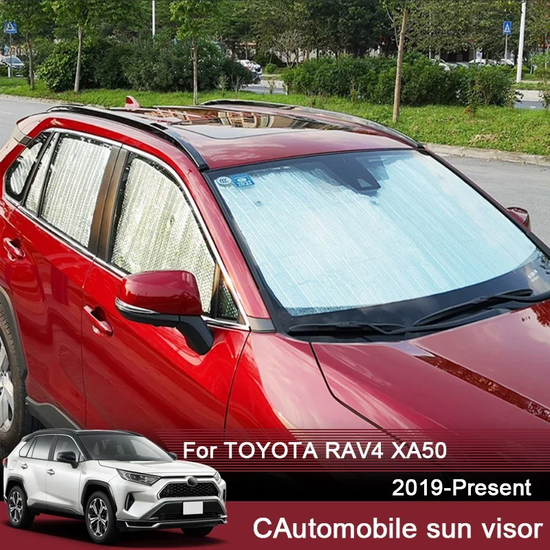 Car Sunshades UV Protection Cover For Toyota RAV4 XA50 2019-2025 Window Curtain Sun Shade Visor Windshield Protector Accessories 
Car Sunshades UV Protection Cover For Toyota RAV4 XA50 2019-2025 Window Curtain Sun Shade Visor Windshield Protector Accessories