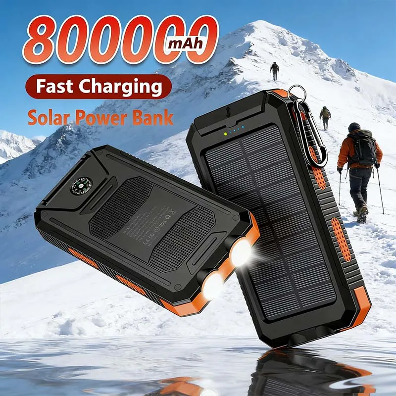 Solar Power Bank Portable Charging Poverbank External Battery Charger Strong Light LDE Light for Xiaomi All Smartphones
Solar Power Bank Portable Charging Poverbank External Battery Charger Strong Light LDE Light for Xiaomi All Smartphones
