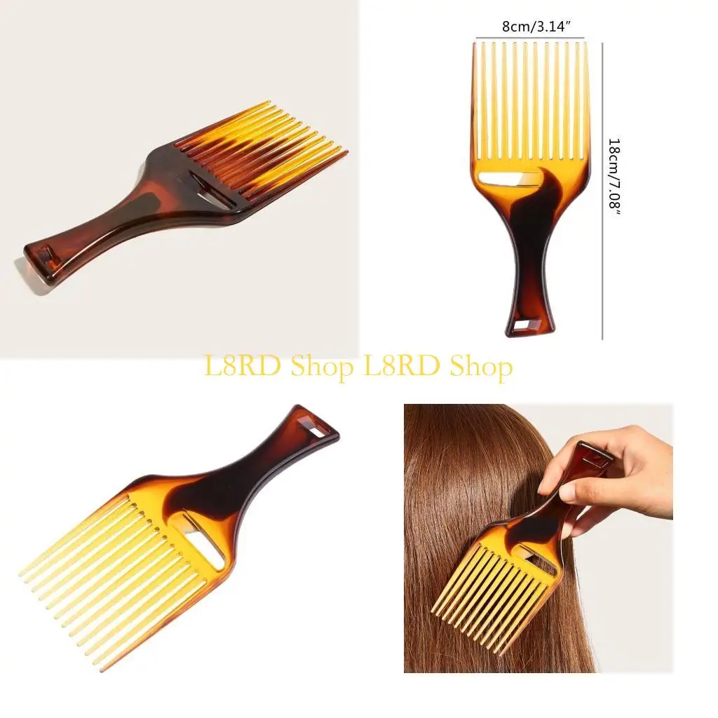 L8RD расческа для волос в стиле афро, гладкая вилка, расчески, легкий пластиковый инструмент для африканской укладки для мужчин
L8RD расческа для волос в стиле афро, гладкая вилка, расчески, легкий пластиковый инструмент для африканской укладки для мужчин