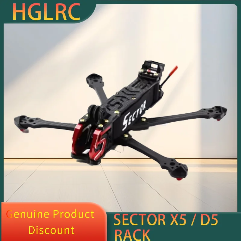 HGLRC Sector X5 210 мм сектор D5 225 мм углеродное волокно 5 мм рука для FPV Freestyle 5-дюймовые аналоговые цифровые дроны
HGLRC Sector X5 210 мм сектор D5 225 мм углеродное волокно 5 мм рука для FPV Freestyle 5-дюймовые аналоговые цифровые дроны