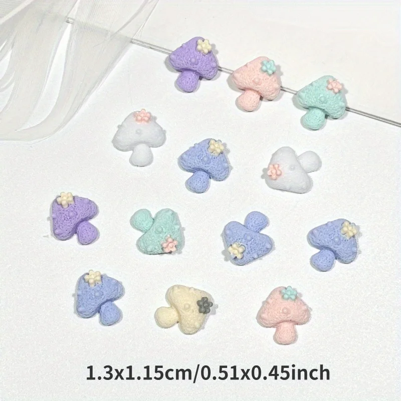 20pcs Macaron Mushroom Nail Figures Resin Parts Flat Back Nail Art Scrapbooking Decorations DIY Craft Embellishments
20pcs Macaron Mushroom Nail Figures Resin Parts Flat Back Nail Art Scrapbooking Decorations DIY Craft Embellishments