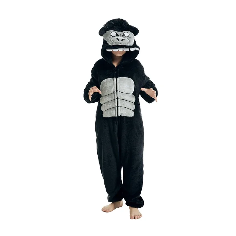 Chimpanzee Pajamas Kigurumi Anime Onesie Cosplay Costume Full Body Whole Pijama Kids One-Piece Sleepwear Christmas For Halloween
Chimpanzee Pajamas Kigurumi Anime Onesie Cosplay Costume Full Body Whole Pijama Kids One-Piece Sleepwear Christmas For Halloween