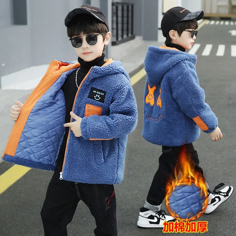 Boys Coat Jacket Outwear Tops Cotton 2022 Graceful Thicken Plus Velvet Winter Autumn Plus Size Overcoat Children's Clothes
Boys Coat Jacket Outwear Tops Cotton 2022 Graceful Thicken Plus Velvet Winter Autumn Plus Size Overcoat Children's Clothes