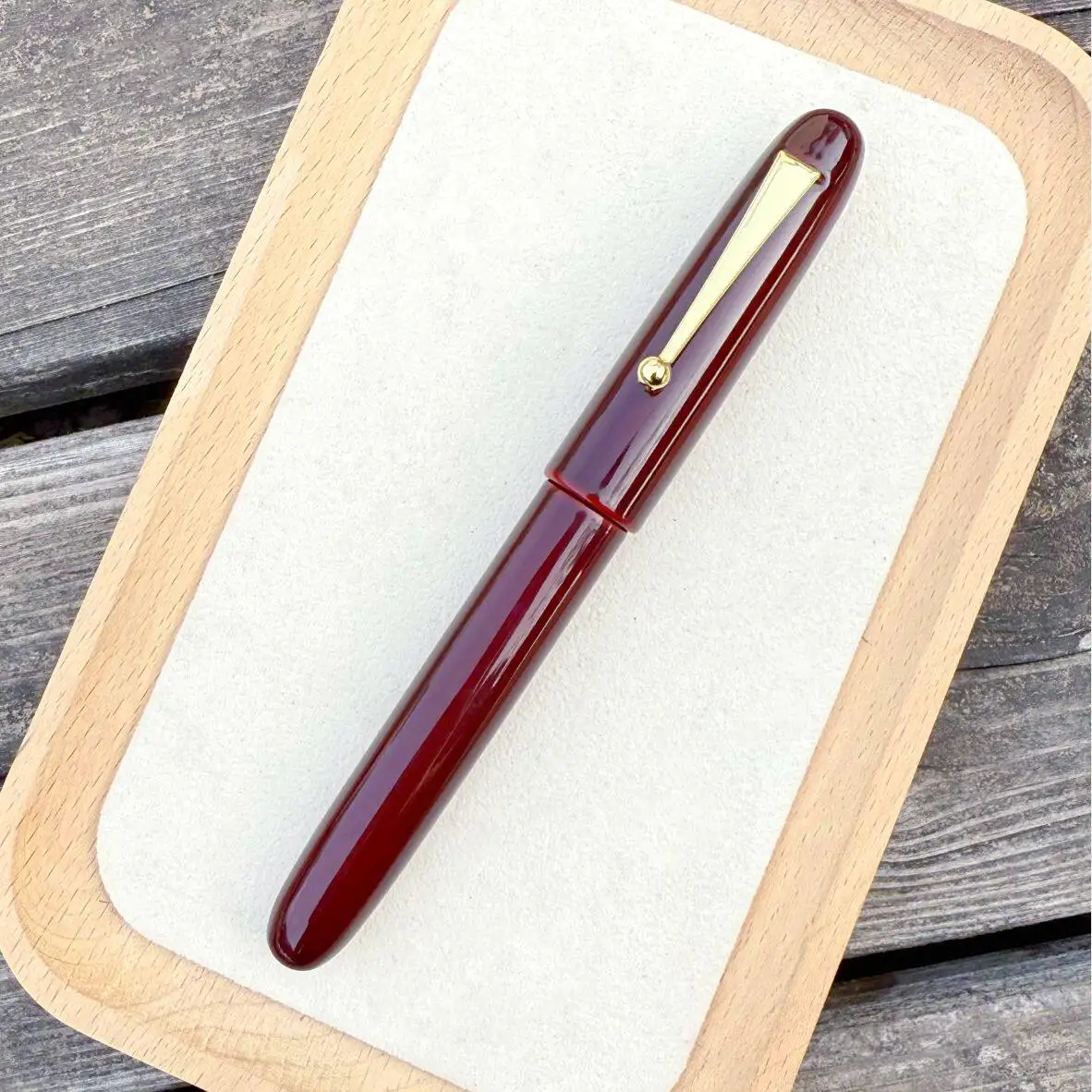 Handmade Urushi Lacquer Namiki Stype Fountain Pen BOCK No.6 F/M Nib, Black Cumberland Hard Rubber Body, Classic Ebonite Ink Pen
Handmade Urushi Lacquer Namiki Stype Fountain Pen BOCK No.6 F/M Nib, Black Cumberland Hard Rubber Body, Classic Ebonite Ink Pen
