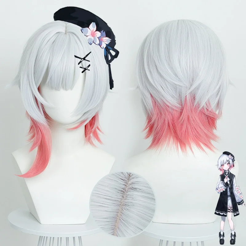Sakuraba Ema Cosplay Wig Anime Game Magical Girl Hair Halloween Party Prop Headgear
Sakuraba Ema Cosplay Wig Anime Game Magical Girl Hair Halloween Party Prop Headgear