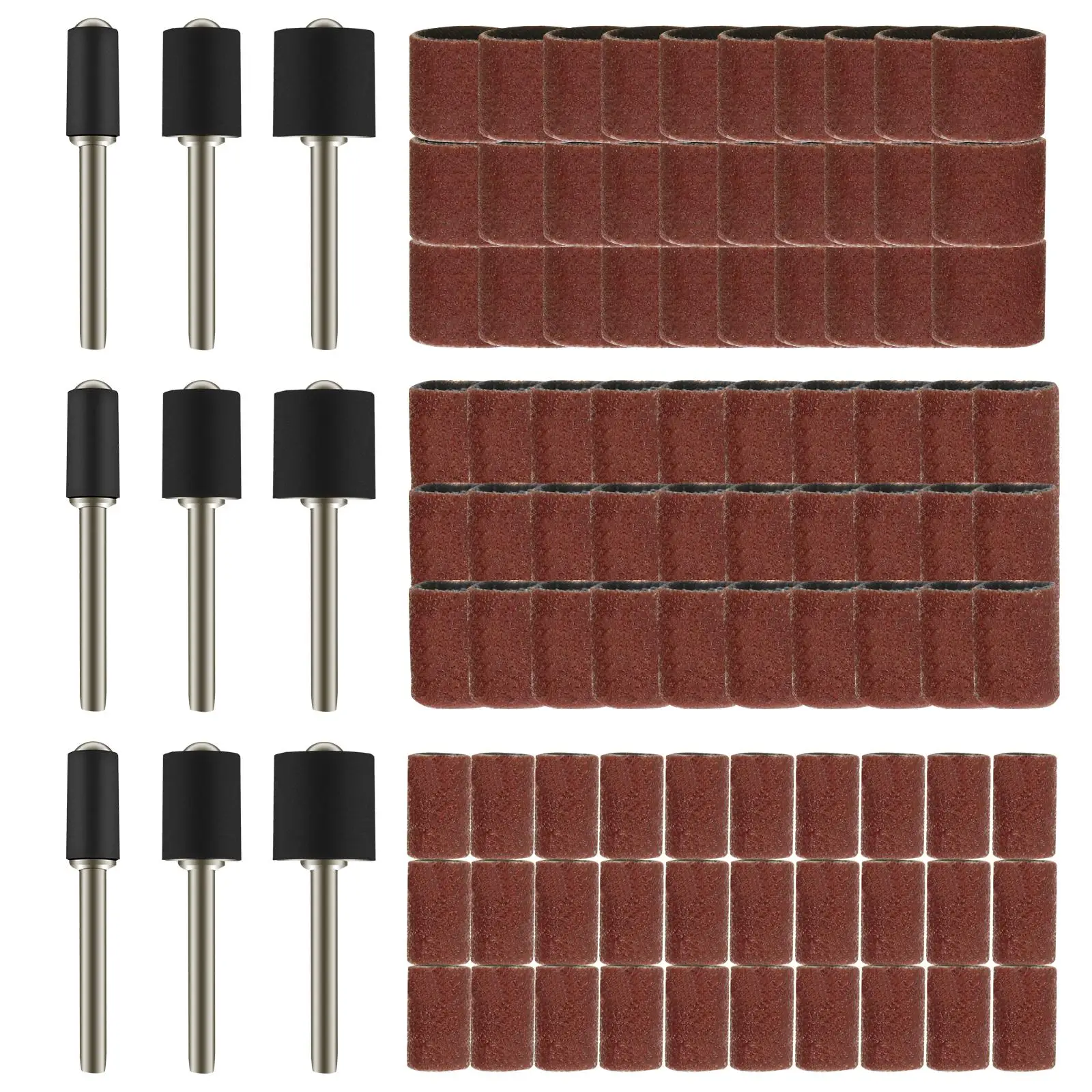 102 Pcs Sand Circle Sanding Ring Sandpaper Bands Medium Grit Drum Mandrel Nail Manicure Tools Rotary Accessories
102 Pcs Sand Circle Sanding Ring Sandpaper Bands Medium Grit Drum Mandrel Nail Manicure Tools Rotary Accessories