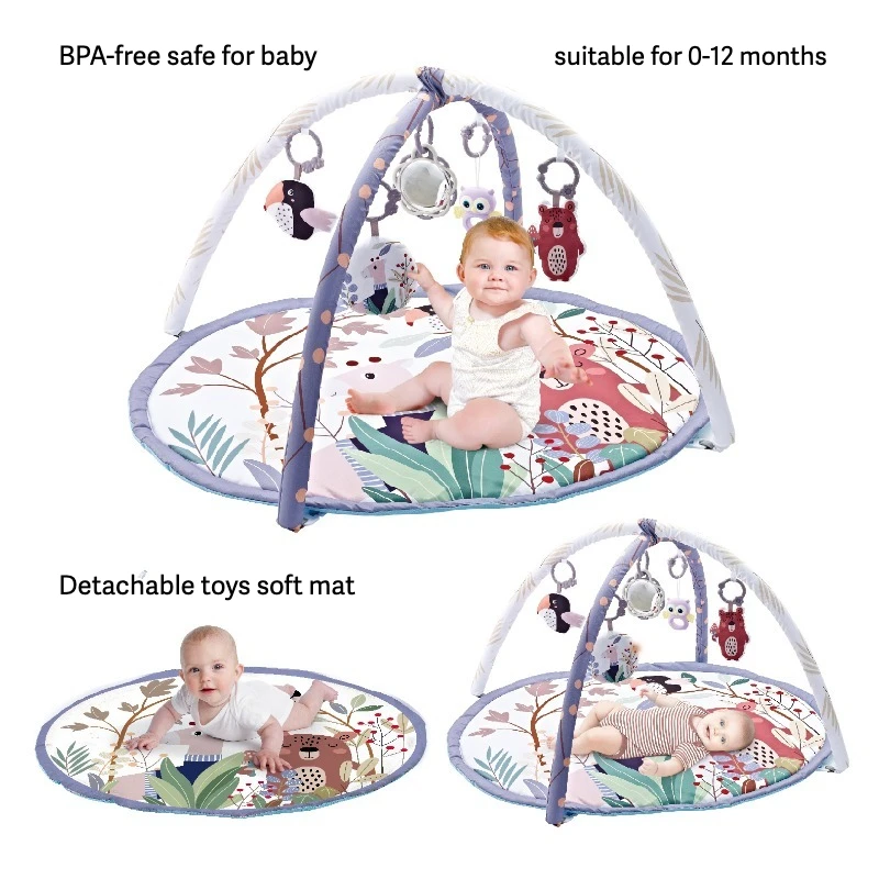 Educational Fitness Frame Play Mat - Baby Crawling Blanket with Activity Rack, Infant Gym Mat Gift for Kids Development
Educational Fitness Frame Play Mat - Baby Crawling Blanket with Activity Rack, Infant Gym Mat Gift for Kids Development