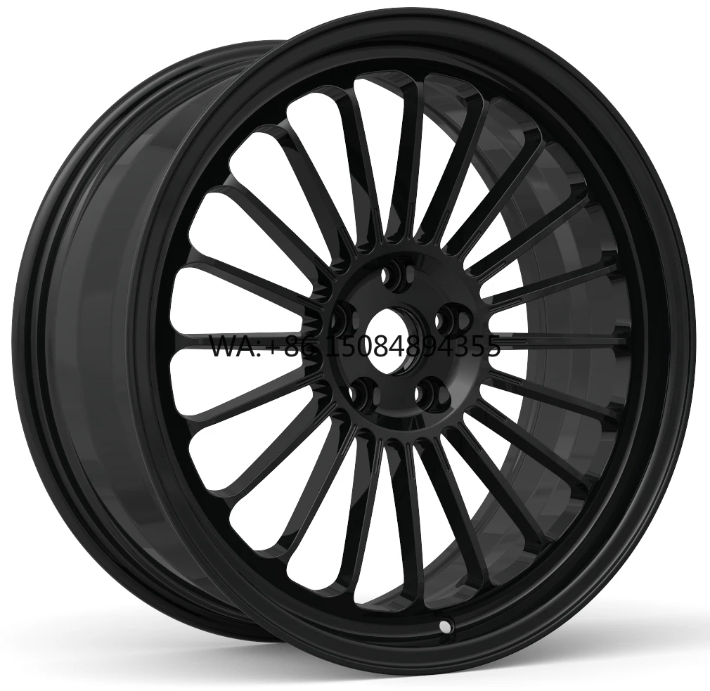 High Strength Five Spoke Forged Alloy Wheels 19x9.5/19x10.5 Gloss Black Racing Grade with Solid Bolt Construction
High Strength Five Spoke Forged Alloy Wheels 19x9.5/19x10.5 Gloss Black Racing Grade with Solid Bolt Construction