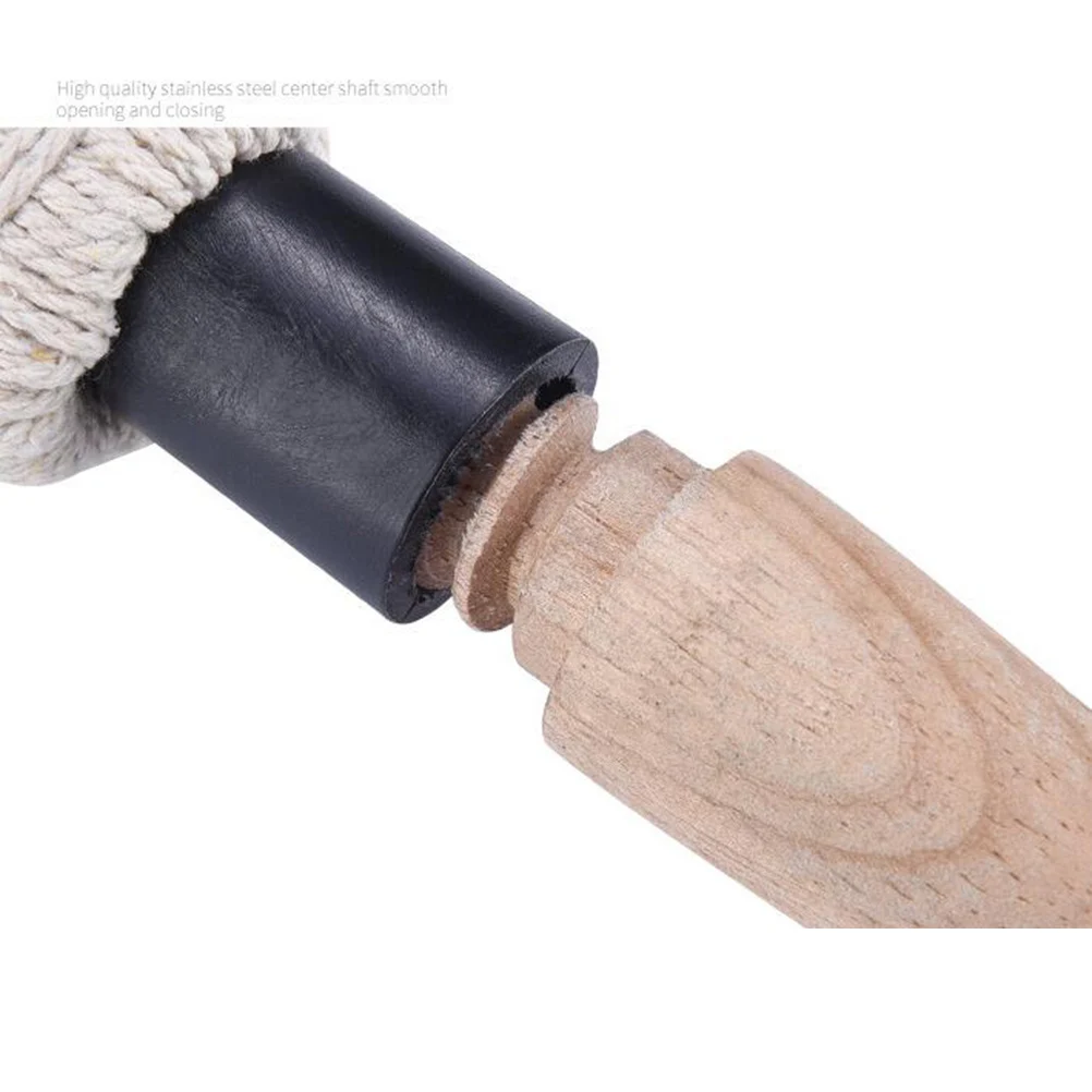 19 Inch BBQ Brush Cotton Thread Basting Sauce Pastry Oil Meat Grill Utensils Wood Handle Heat Resistant Easy Clean Replaceable
19 Inch BBQ Brush Cotton Thread Basting Sauce Pastry Oil Meat Grill Utensils Wood Handle Heat Resistant Easy Clean Replaceable