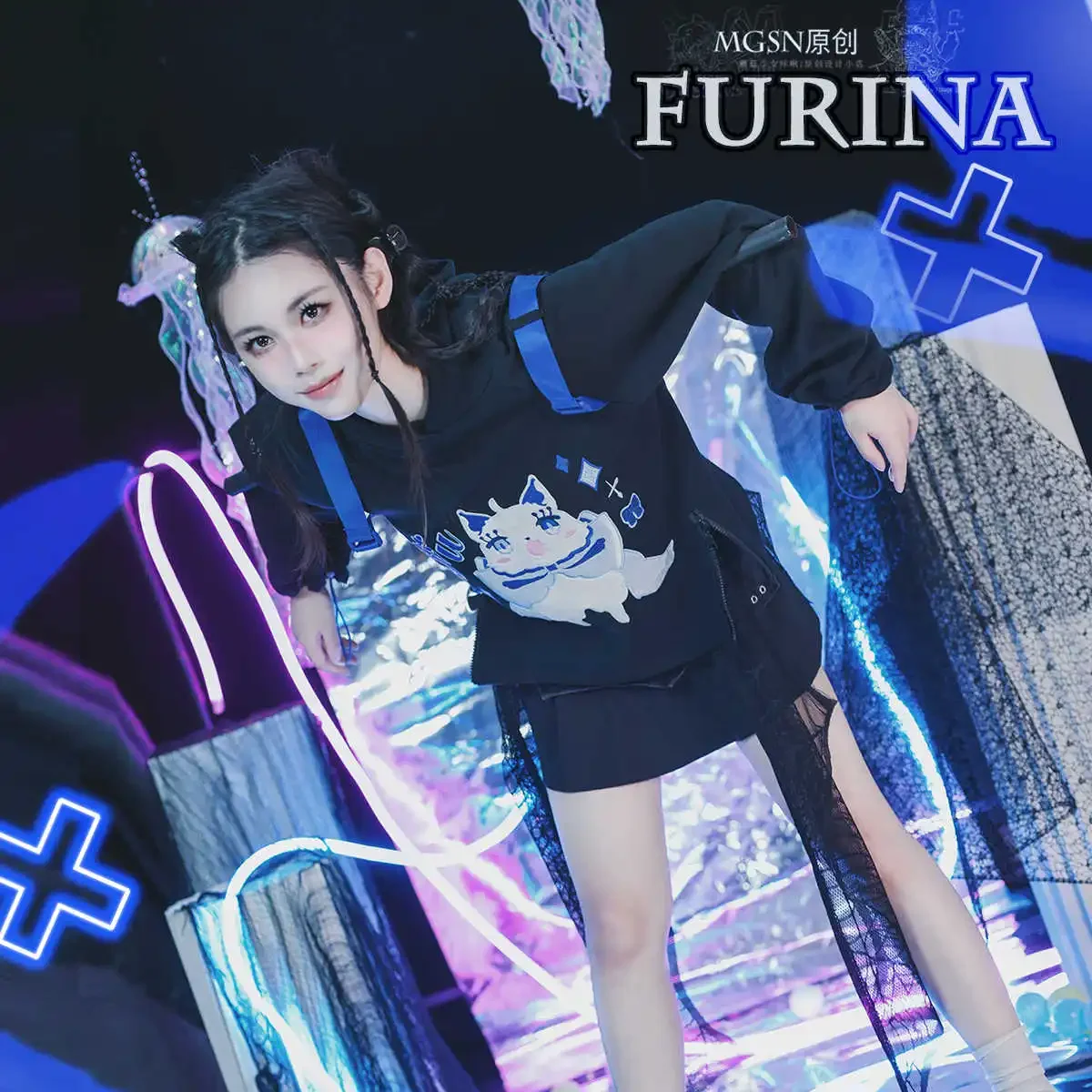 Anime Genshin Impact Furina Sweet Cool Black Cat Hoodie Tops Women Men Fashion Student Spring Autumn Casual Hooded Sweatshirt
Anime Genshin Impact Furina Sweet Cool Black Cat Hoodie Tops Women Men Fashion Student Spring Autumn Casual Hooded Sweatshirt