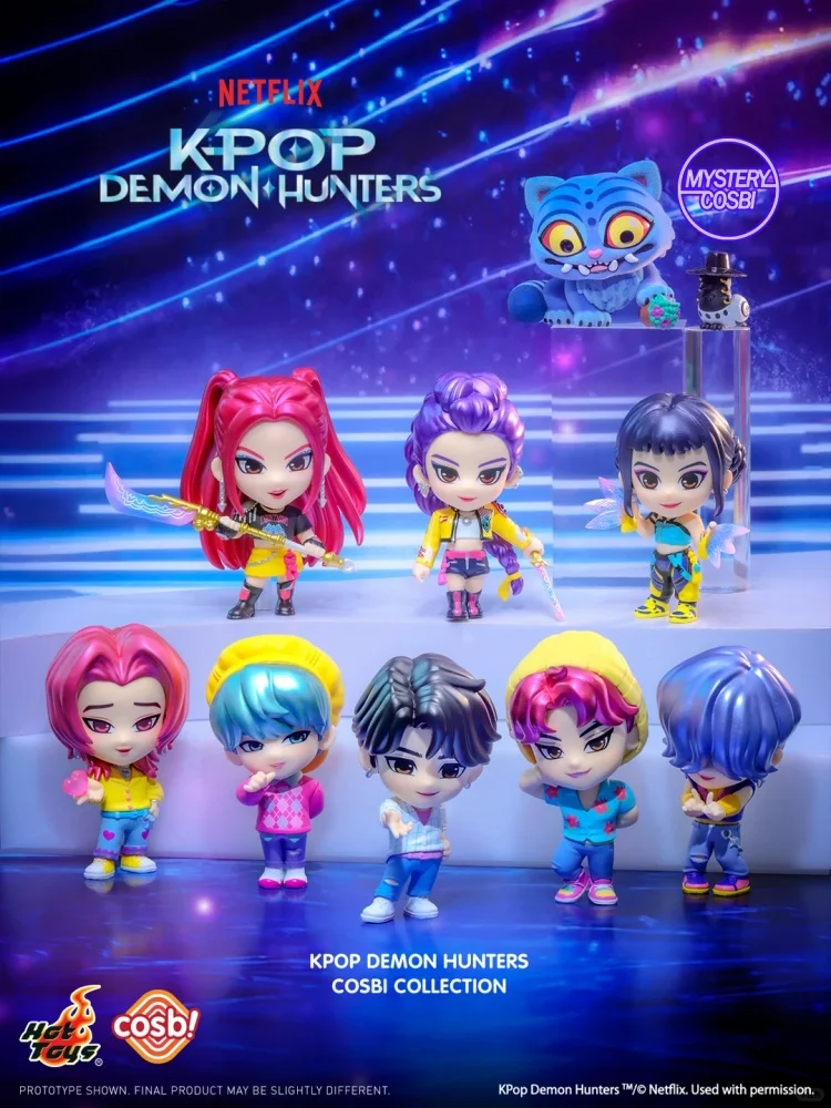 Hot Toys KPop Demon Hunters Mini Figure Blind Box HUNTR/X Rumi Mira Zoey Cute Figurine Trendy Desktop Ornament Collectible Gift
Hot Toys KPop Demon Hunters Mini Figure Blind Box HUNTR/X Rumi Mira Zoey Cute Figurine Trendy Desktop Ornament Collectible Gift