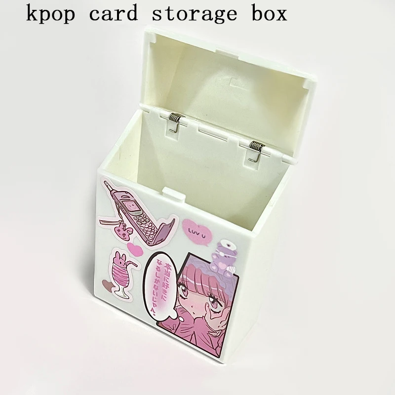White Photo Card Storage Box Idol Card Storage Box Idol Picture Sleeve Holder Supplies Mini Photocard Holder Card Organizer Case
White Photo Card Storage Box Idol Card Storage Box Idol Picture Sleeve Holder Supplies Mini Photocard Holder Card Organizer Case