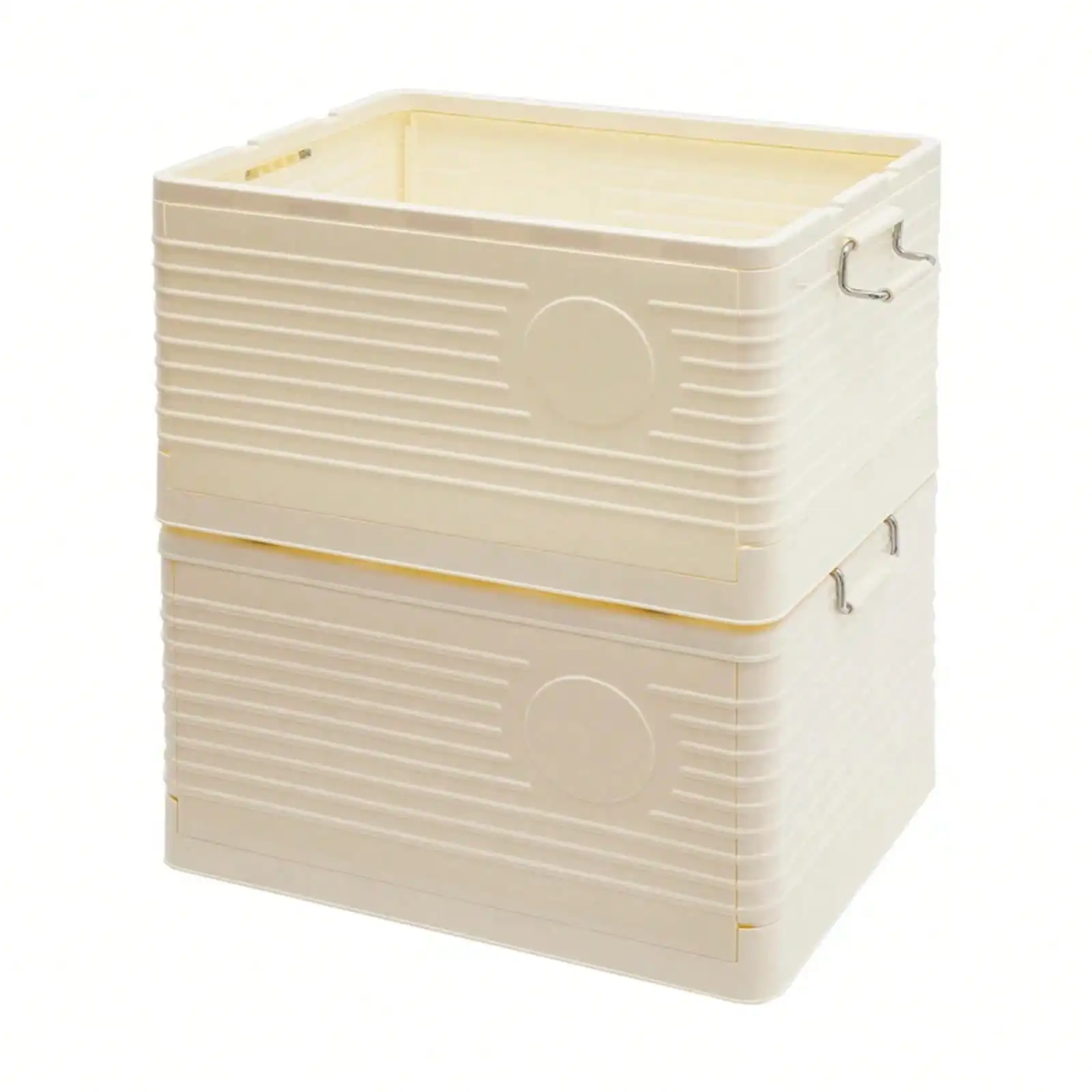 2 Tiers Foldable Storage Bins With Wheel, Storage Box Household Large-Capacity For Thickened Finishing Box Sundries Toys Clothes
2 Tiers Foldable Storage Bins With Wheel, Storage Box Household Large-Capacity For Thickened Finishing Box Sundries Toys Clothes