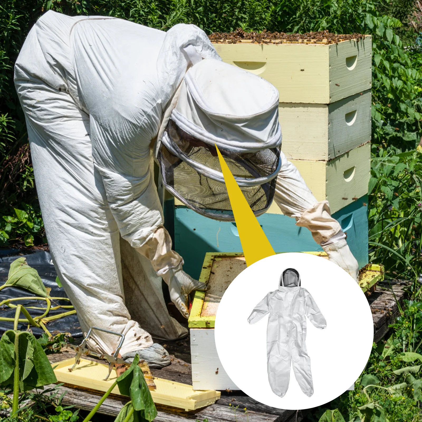 keeping gear professional beekeeping suit wear-resistant beekeeper suit polyester suit beekeeping supply
keeping gear professional beekeeping suit wear-resistant beekeeper suit polyester suit beekeeping supply