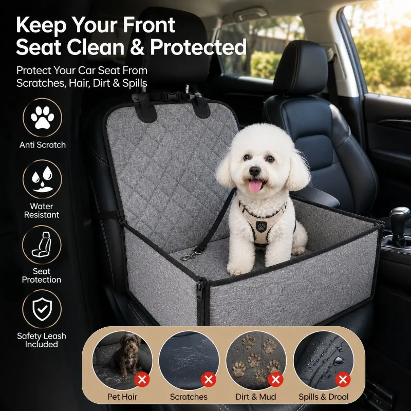 Foldable Front Car Seat Pet Mat With Storage Pocket Dog Bed Co-pilot Cushion Waterproof Pet Carrier Seat Cover For Vehicle
Foldable Front Car Seat Pet Mat With Storage Pocket Dog Bed Co-pilot Cushion Waterproof Pet Carrier Seat Cover For Vehicle