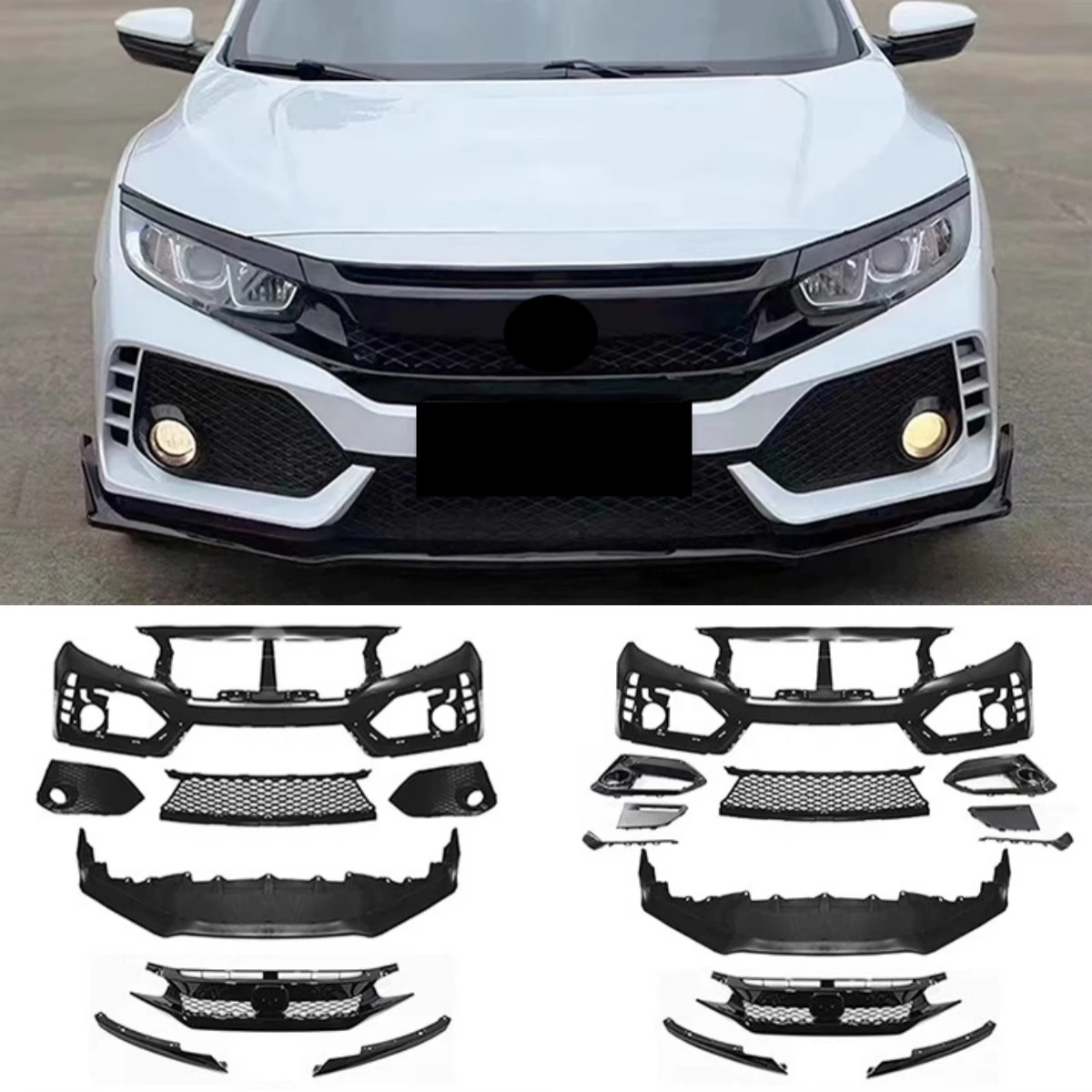 Front Bumper Grille Shovel Assembly for Honda civic 10th 2016-2020 Modified Typer New Style Body Kit Car Accessories
Front Bumper Grille Shovel Assembly for Honda civic 10th 2016-2020 Modified Typer New Style Body Kit Car Accessories