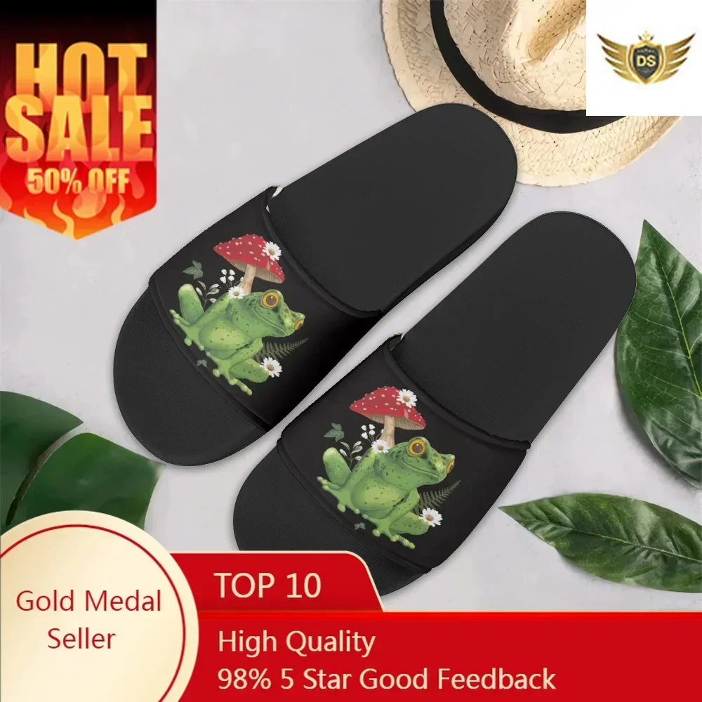 New Men Thick Slippers Mushrooms Frog Platform Bathroom Slides Non Slip Brand Design Ladies Female Flip Flop Sandals
New Men Thick Slippers Mushrooms Frog Platform Bathroom Slides Non Slip Brand Design Ladies Female Flip Flop Sandals